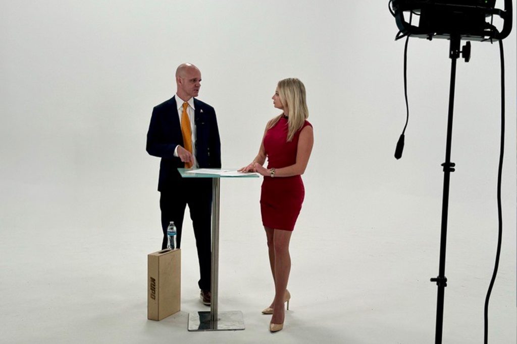 Regional President Jesse Flowers talks about Amerant Bank expansion to West Palm Beach during an interview